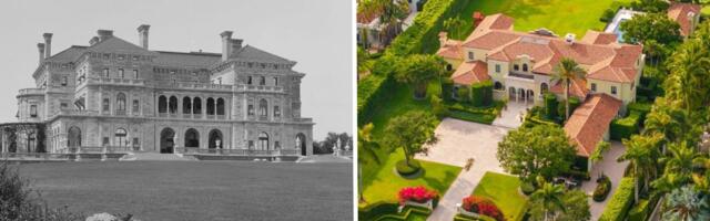 THEN AND NOW: Photos show where America's wealthiest lived a century ago versus today