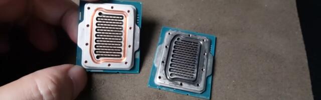 PC modder turns Intel heat-spreader into the coolest water block ever