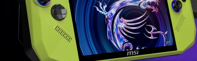MSI’s Lime-Colored Claw A8 Will Make You Forget About the Missing Xbox Handheld