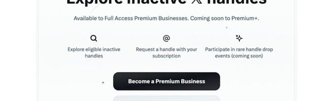 X's handle marketplace will sell some 'rare' usernames for millions of dollars