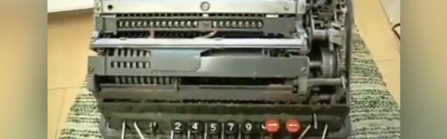 1950s mechanical calculator crumbles in the face of divide-by-zero conundrum — relic spins its gears uncontrollably in 'chaotic loop' of endless motion