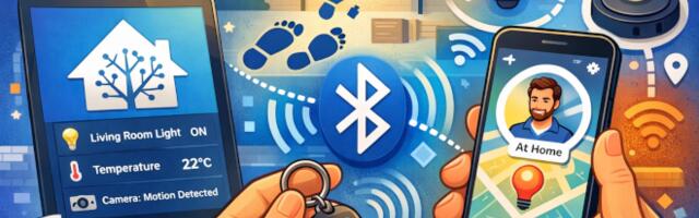 Прошиваем ESP32 из HomeAssistant и трекаем девайсы по BLE