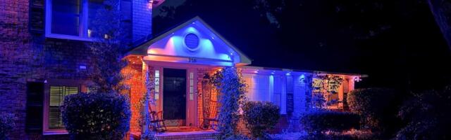 My backyard made me a color-changing smart lighting convert