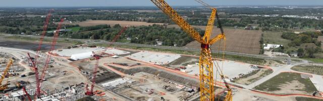 Intel celebrates significant progress at its Ohio Silicon Heartland fabs — basements completed and four superloads delivered