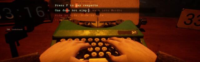 Final Sentence is proof that there's no greater horror than typing under pressure Final Sentence is proof that there's no greater horror than typing under pressure