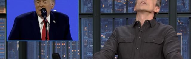 Seth Meyers reluctantly takes A Closer Look at Trumps Davos speech