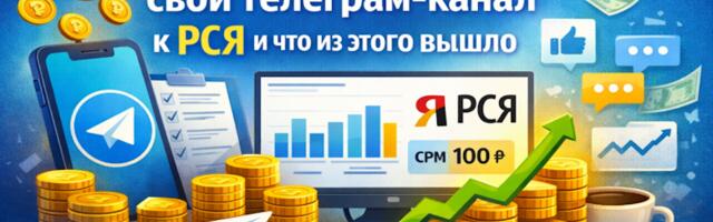 Как я подключил свой телеграмм-канал к РСЯ и и какие результаты получил