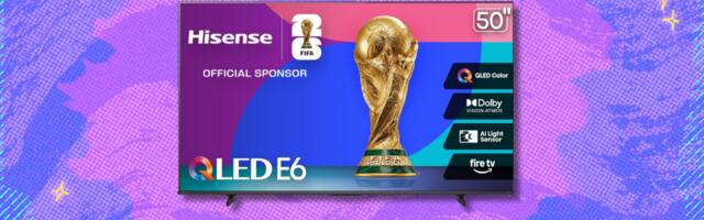 The Hisense 50-inch E6 Cinema Series is down to its lowest-ever price at Amazon — save over $100 right now