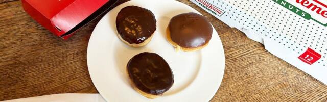 I tried the same doughnut at Dunkin', Krispy Kreme, and Tim Hortons. The best one came from a gas-station kiosk.