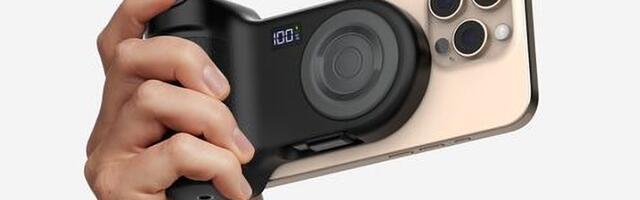 Belkin’s new power bank gives your smartphone a camera grip for $80