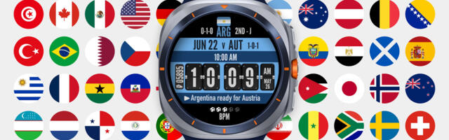 This free Wear OS watch face is a must-have for World Cup fans