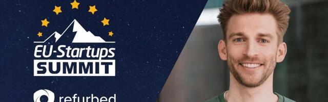 refurbed founder Kilian Kaminski will speak at this year’s EU-Startups Summit on April 20-21 in Barcelona