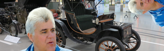 Watch Jay Leno get nostalgic and swoon over this 1909 EV