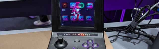Cooler Master shows off programmable, mini arcade machine that sits on your desk