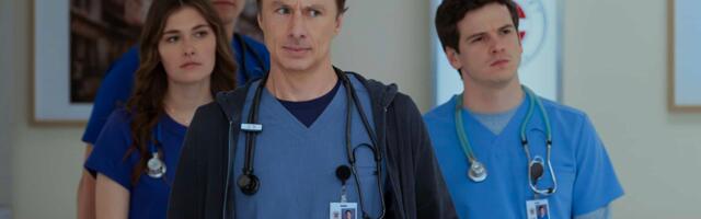 What is the release date for Scrubs season 10 episode 8 on Hulu and Disney+?