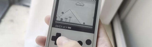 Playing Game Boy on an E-Ink screen looks surprisingly good