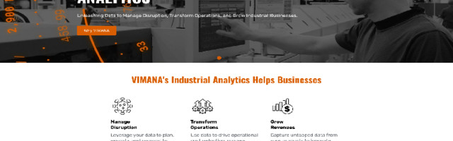 VIMANA – Your solution for industrial analytics