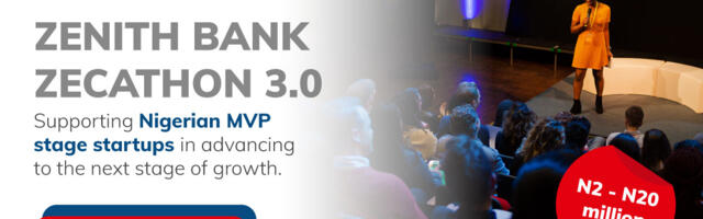 Nigeria’s Zenith Bank launches $73k startup competition