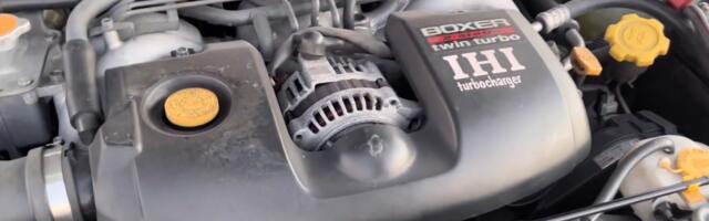 This Subaru Had One Of The Only Twin-Turbo Flat-Four Engines Ever Made Under The Hood