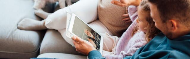 My kids' grandparents live far away. We make sure to FaceTime at least once a week and see them 4 to 5 times a year.