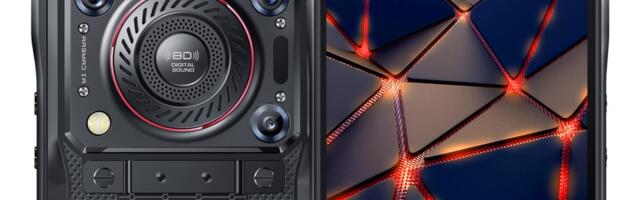 Oukitel WP33 Pro has a 22,000 mAh battery and a huge speaker on the back