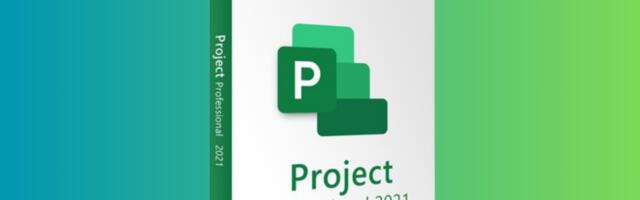 Score Microsoft Project Professional software on sale for £31.76