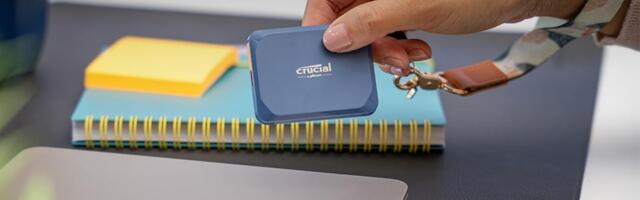 The new Crucial X10 1TB Portable SSD just got a 41% price drop