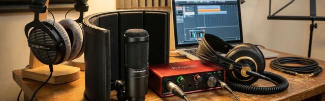 The $200 home studio challenge — can I create a cheap recording setup for music and podcasting?