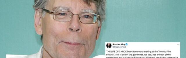 Stephen King posts his 'The Life of Chuck' review on X