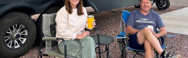 An empty-nester couple who traded in a $400K house for an $80K RV explain their favorite parts of retirement on the road