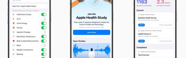 Apple launches wide-ranging health study to help develop future features