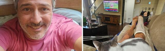 I tore my Achilles tendon playing pickleball. I slid into a famous actor's DMs for advice.