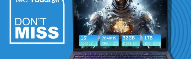 This 32GB Ryzen 7 business laptop is a productivity beast — and it's $269 off right now