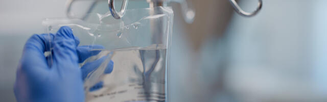 Over 86% of surveyed health care providers are short on IV fluids