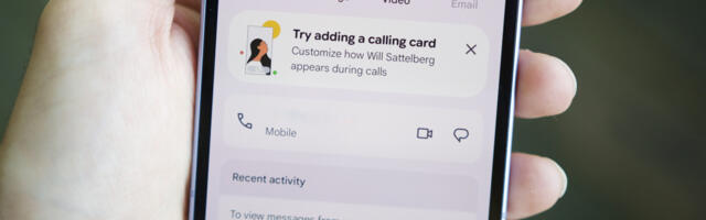 Google Contacts may soon offer a clever shortcut for Calling Cards