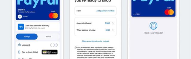 PayPal Debit Card Now Supports Apple Wallet With Up to 5% Cash Back