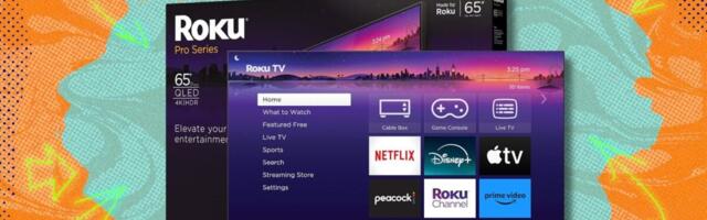 Amazon has slashed over $600 off the 65-Inch 4K QLED Roku Smart TV