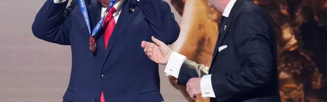 Trump’s FIFA ‘Peace Prize’ Ceremony Is the New Touching the Orb Meme