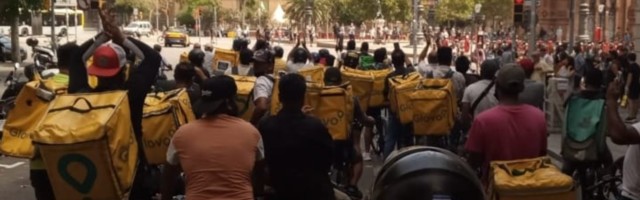 Glovo riders go on strike as European gig workers rise up