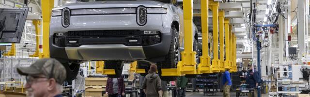 Fire at Rivian’s factory damages multiple electric vehicles