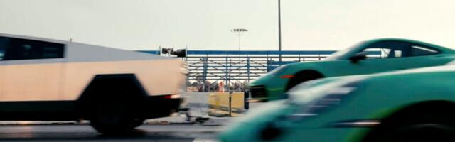 Elon Musk's EV on Steroids: Tesla's Cybertruck is new king of drag, beats a Porsche while lugging a Porsche