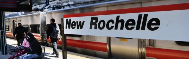 The mayor of a New York City suburb says building apartments on parking lots near train and bus stations is a key to reining in rent