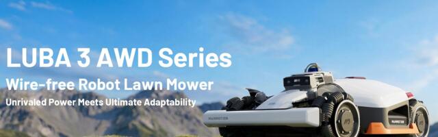 Mammotion LUBA 3 AWD Series: A Flagship Robotic Mower Built for Extreme Lawns