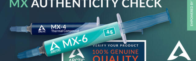To combat counterfeit thermal paste, Arctic rolls out scratch-off QR code authentication