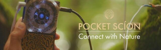 Pocket Scion is a synth you play with plants