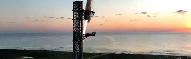 SpaceX catches returning Starship rocket booster in mid-air, turning a sci-fi idea into reality