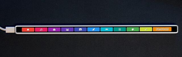 Apple Touch Bar turns into a $119 standalone gadget — Flexbar features a 10-inch aluminum body with a 2K AMOLED display that communicates with a USB-C cable