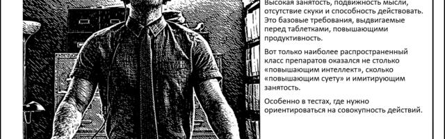 Как работают «смарт-таблетки»? И в чем разница между качеством и количеством когнитивных усилий?