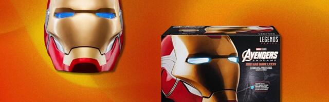 The Marvel Legends Series Iron Man helmet is on sale for a record-low price at Amazon