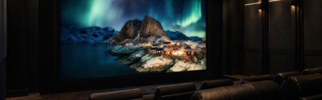Is this the ultimate home theater? A micro-LED wall with cinema-certified visual quality, and a 14.8.8-channel built-in sound system — yes, you are reading those numbers correctly
